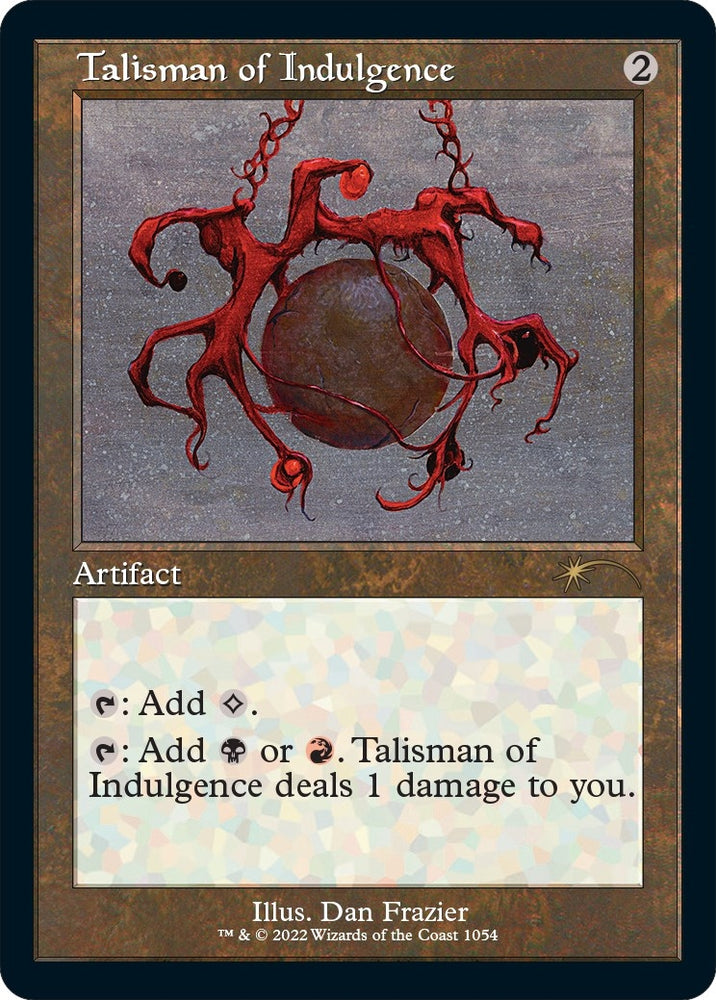 Image for Talisman of Indulgence (Retro Frame) (1054) [Secret Lair Drop Series]