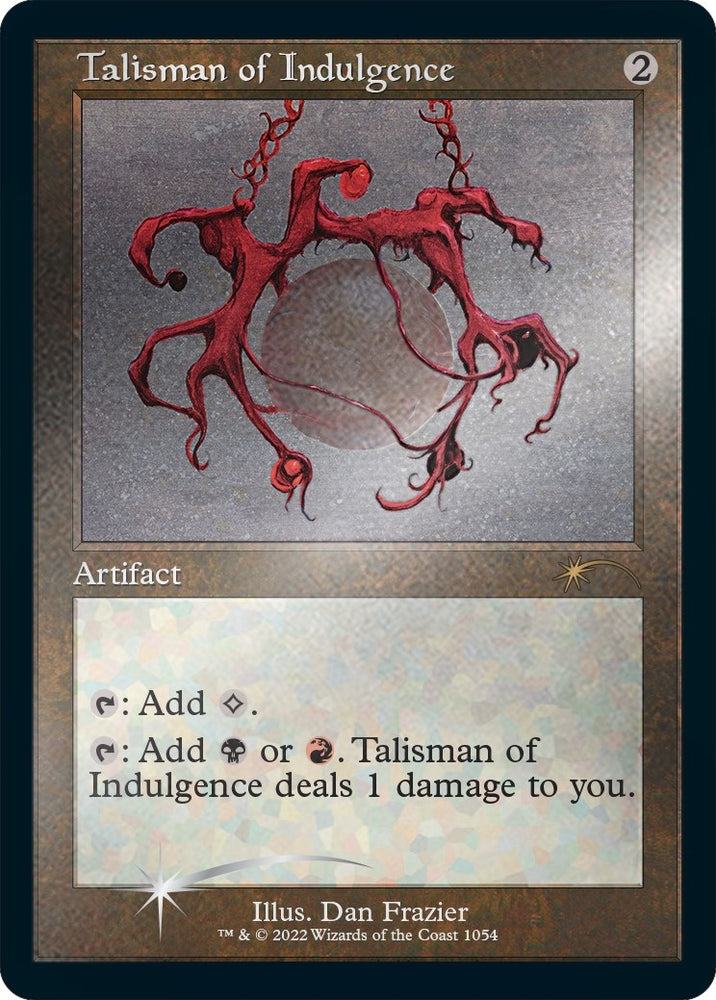 Image for Talisman of Indulgence (Retro Frame) (Foil Etched) (1054) [Secret Lair Drop Series]