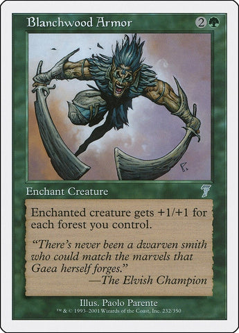 Image for Blanchwood Armor (232) (7ED)