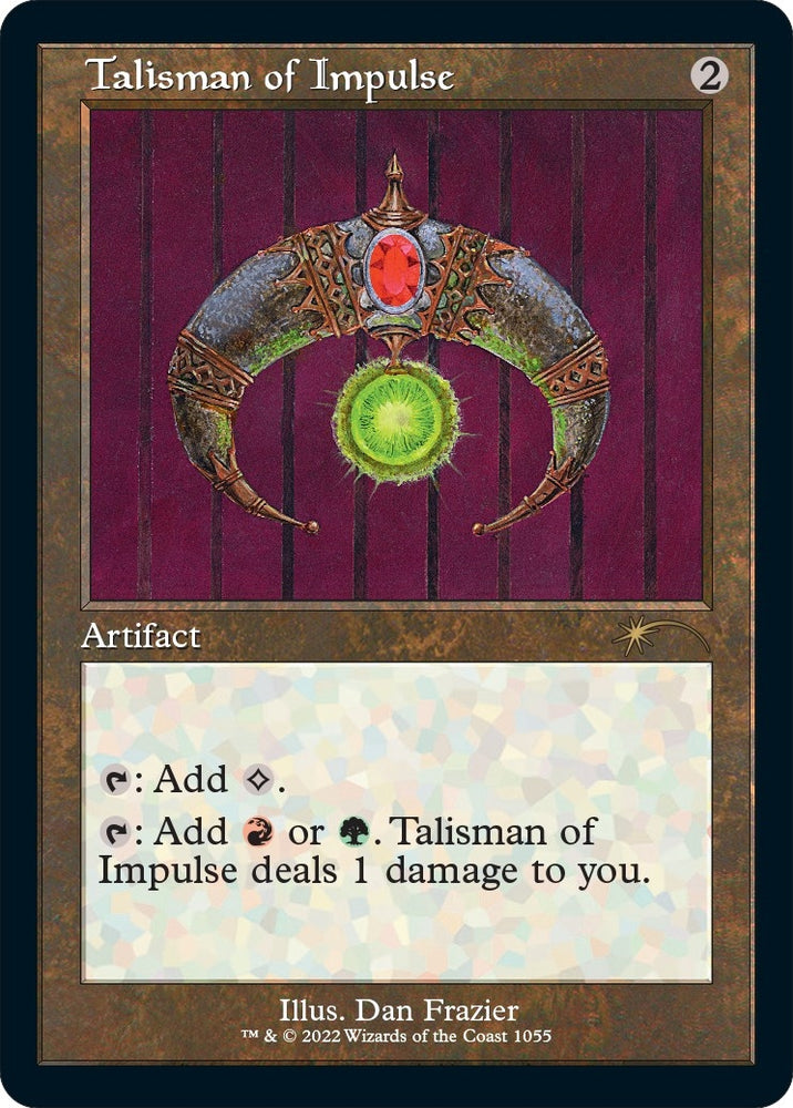 Image for Talisman of Impulse (Retro Frame) (1055) [Secret Lair Drop Series]