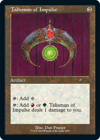 Image for Talisman of Impulse (Retro Frame) (1055) [Secret Lair Drop Series]