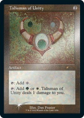 Image for Talisman of Unity (Retro Frame) (Foil Etched) (1056) [Secret Lair Drop Series]