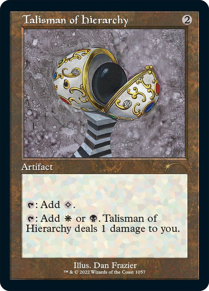 Image for Talisman of Hierarchy (Retro Frame) (1057) [Secret Lair Drop Series]
