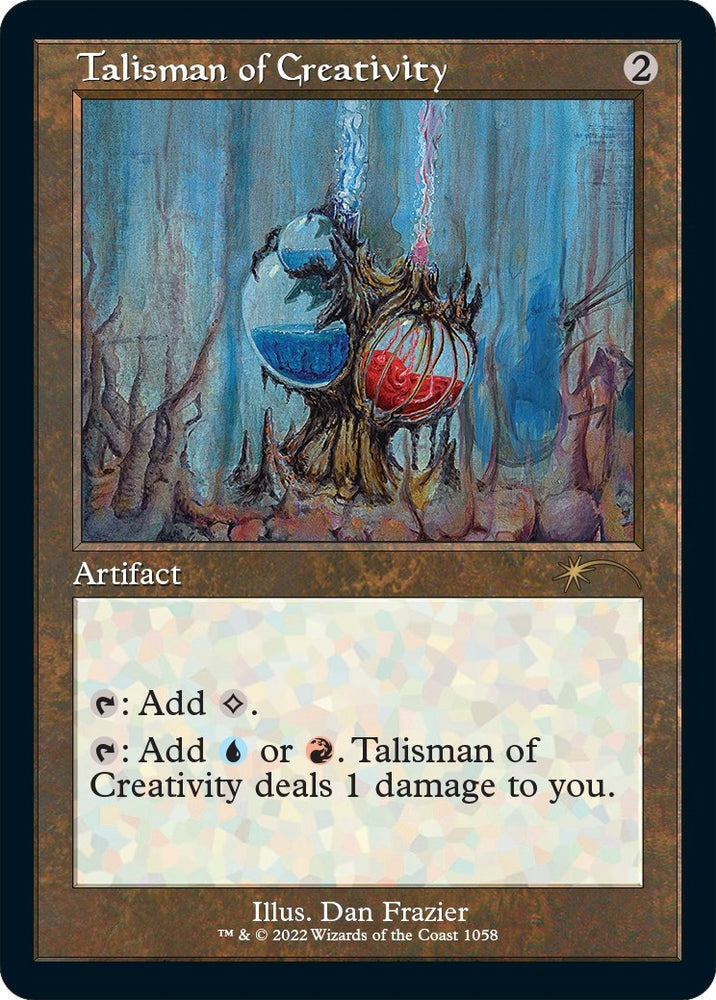 Image for Talisman of Creativity (Retro Frame) (1058) [Secret Lair Drop Series]
