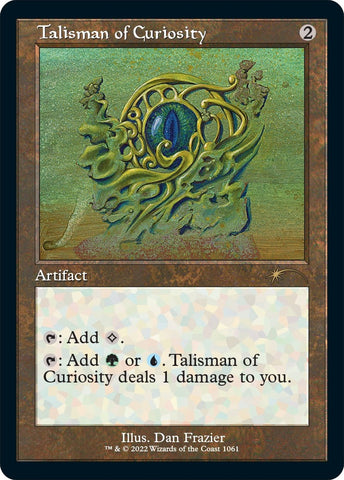 Image for Talisman of Curiosity (Retro Frame) (1061) [Secret Lair Drop Series]