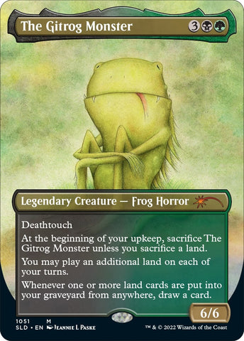 Image for The Gitrog Monster (Borderless) (1051) [Secret Lair Drop Series]