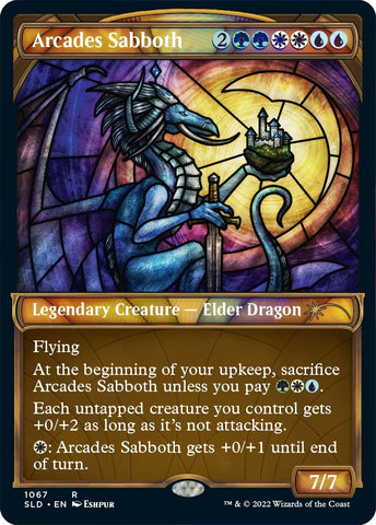 Image for Arcades Sabboth (Stained Glass) (Textured Foil) (1067) [Secret Lair Drop Series]