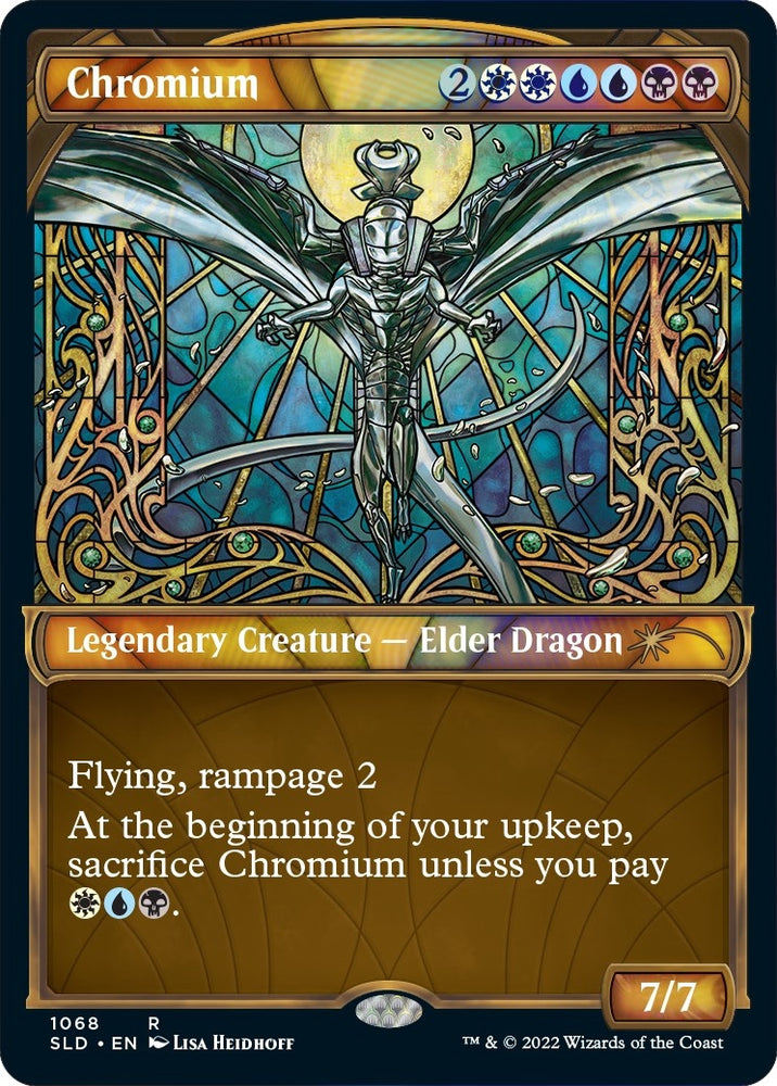 Image for Chromium (Stained Glass) (Textured Foil) (1068) [Secret Lair Drop Series]