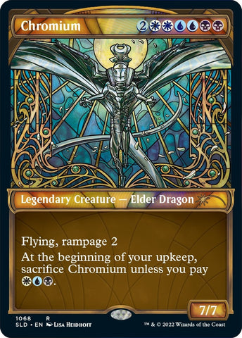 Image for Chromium (Stained Glass) (Textured Foil) (1068) [Secret Lair Drop Series]