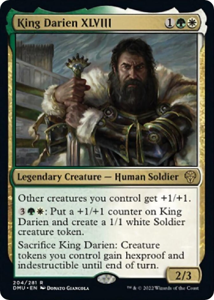 Image for King Darien XLVIII (204) [Dominaria United]