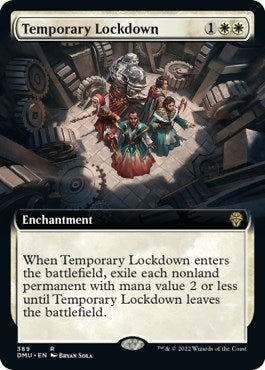 Image for Temporary Lockdown (Extended Art) (389) [Dominaria United]