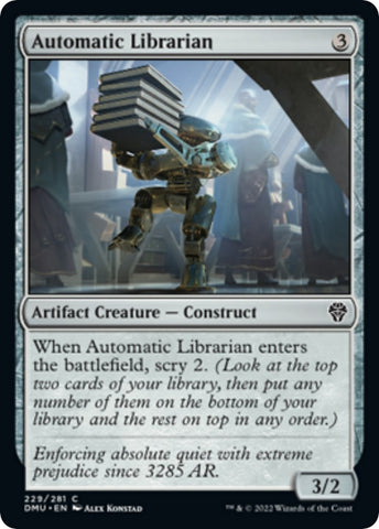 Image for Automatic Librarian (229) [Dominaria United]