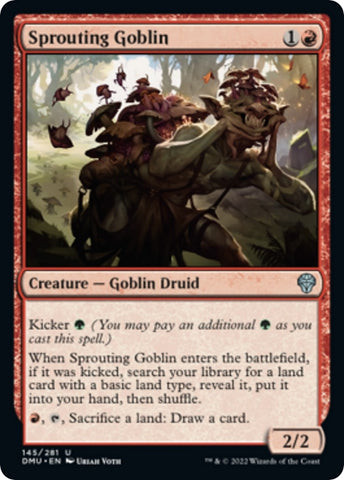 Image for Sprouting Goblin (145) [Dominaria United]