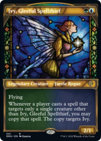 Image for Ivy, Gleeful Spellthief (Textured Foil) (341) [Dominaria United]