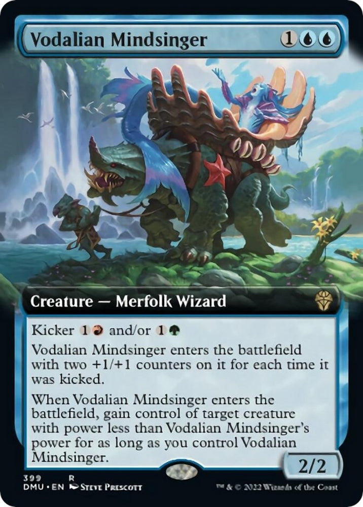 Image for Vodalian Mindsinger (Extended Art) (399) [Dominaria United]