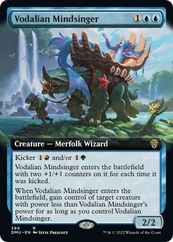 Image for Vodalian Mindsinger (Extended Art) (399) [Dominaria United]