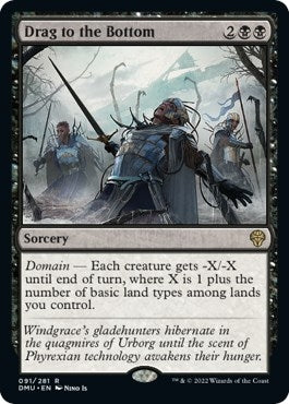 Image for Drag to the Bottom (91) [Dominaria United]