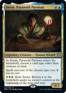 Image for Stenn, Paranoid Partisan (221) [Dominaria United]