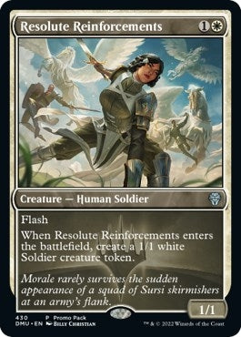 Image for Resolute Reinforcements (430) [Promo Pack: Dominaria United]