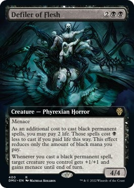 Image for Defiler of Flesh (Extended Art) (400) [Dominaria United]