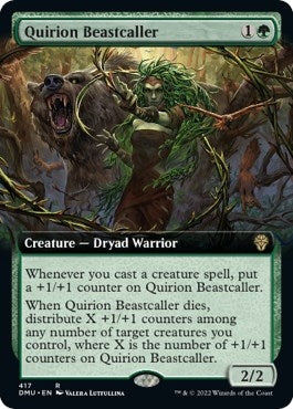 Image for Quirion Beastcaller (Extended Art) (417) [Dominaria United]