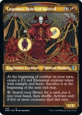 Image for Lagomos, Hand of Hatred (Textured Foil) (345) [Dominaria United]