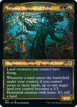 Image for Tatyova, Steward of Tides (Textured Foil) (362) [Dominaria United]