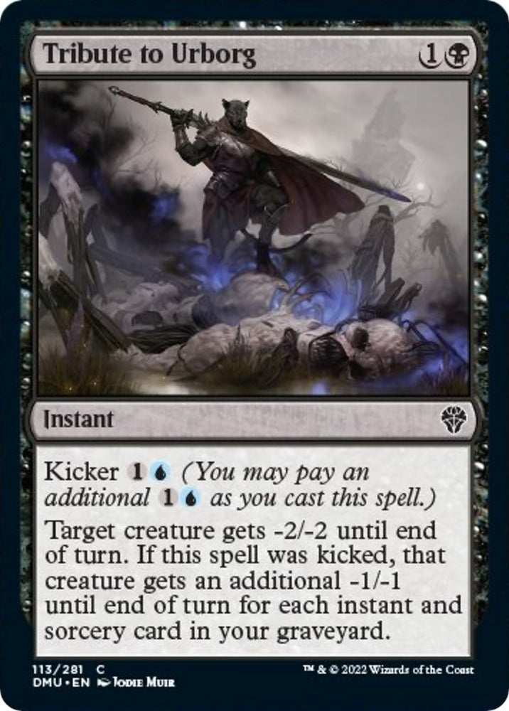 Image for Tribute to Urborg (113) [Dominaria United]