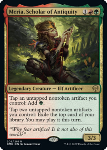 Image for Meria, Scholar of Antiquity (206) [Dominaria United]
