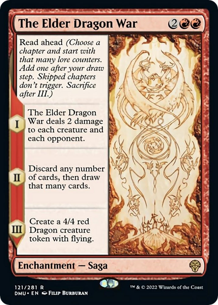 Image for The Elder Dragon War (121) [Dominaria United]