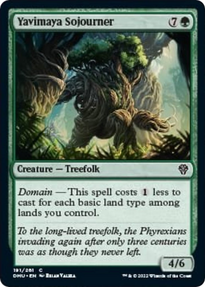 Image for Yavimaya Sojourner (191) [Dominaria United]