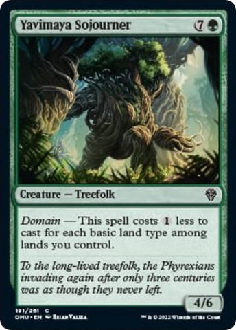 Image for Yavimaya Sojourner (191) [Dominaria United]