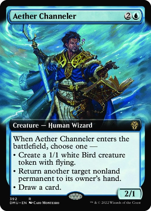 Image for Aether Channeler (Extended Art) (392) [Dominaria United]