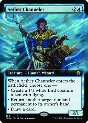 Image for Aether Channeler (Extended Art) (392) [Dominaria United]