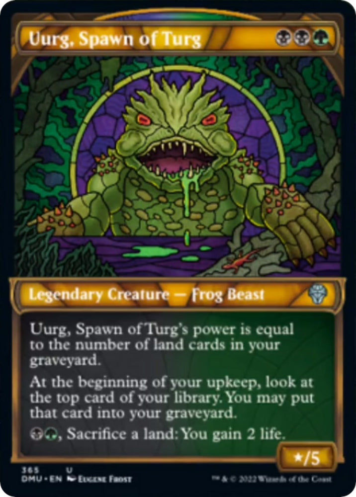 Image for Uurg, Spawn of Turg (Textured Foil) (365) [Dominaria United]