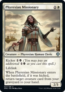 Image for Phyrexian Missionary (27) [Dominaria United]