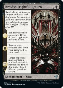Image for Braids's Frightful Return (85) [Dominaria United]