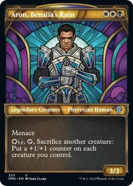 Image for Aron, Benalia's Ruin (Textured Foil) (333) [Dominaria United]