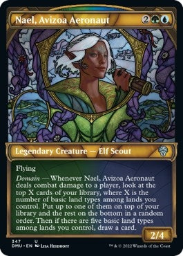 Image for Nael, Avizoa Aeronaut (Textured Foil) (347) [Dominaria United]