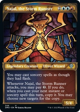Image for Najal, the Storm Runner (Textured Foil) (348) [Dominaria United]