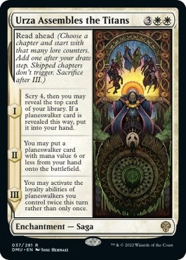 Image for Urza Assembles the Titans (37) [Dominaria United]
