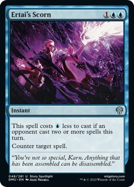 Image for Ertai's Scorn (48) [Dominaria United]
