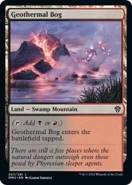 Image for Geothermal Bog (247) [Dominaria United]