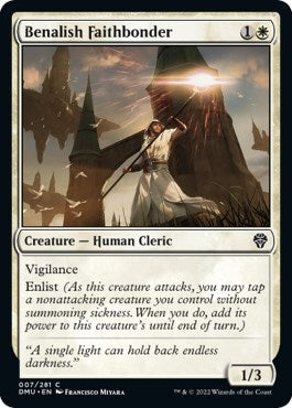 Image for Benalish Faithbonder (7) [Dominaria United]