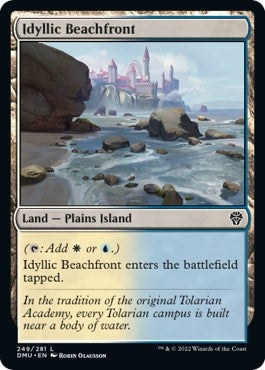 Image for Idyllic Beachfront (249) [Dominaria United]