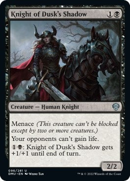 Image for Knight of Dusk's Shadow (96) [Dominaria United]