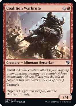 Image for Coalition Warbrute (118) [Dominaria United]