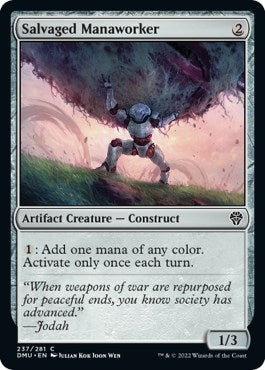 Image for Salvaged Manaworker (237) [Dominaria United]