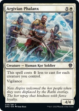 Image for Argivian Phalanx (5) [Dominaria United]