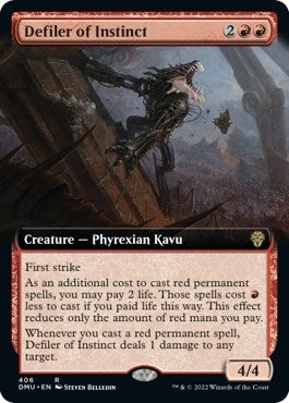 Image for Defiler of Instinct (Extended Art) (406) [Dominaria United]